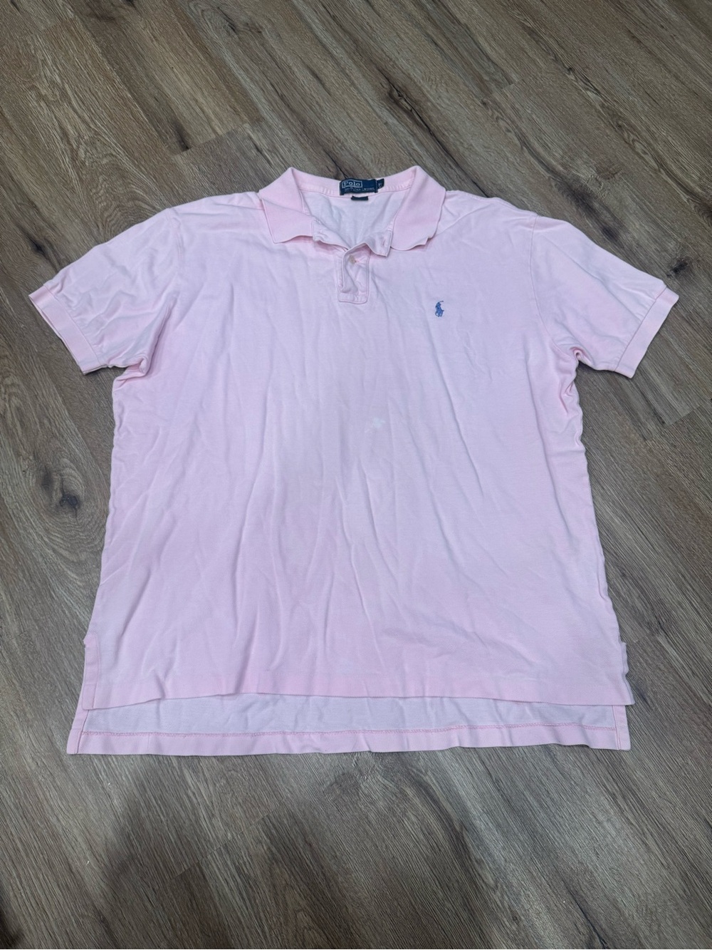 Polo by Ralph Lauren Men's Light Pink Polo Shirt